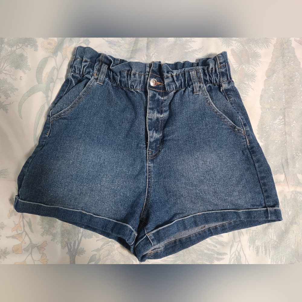 No Boundaries Dark Blue Jean Shorts